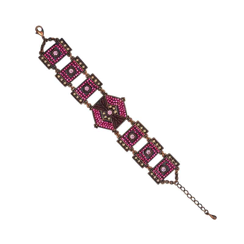 Armband Kupfer und Rottöne